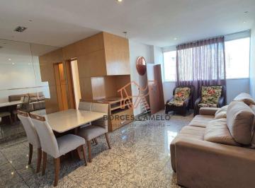 d703589c6ae44ae5d60c4bdd47be67060aea1419 · Apartamento MOBILIADO com 3 dormitórios para alugar, 95 m² por R$ 4.400/mês - Lourdes - Belo Horizon
