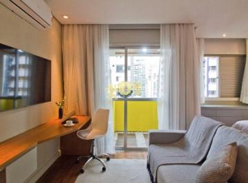 Apartamento · 37m² · 1 Quarto · 1 Vaga · Flat com 1 Quarto à venda, 37m² - Moema