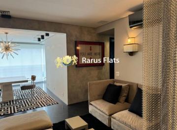 Apartamento · 80m² · 2 Quartos · 2 Vagas · Flat com 2 Quartos para alugar, 80m² - Itaim Bibi