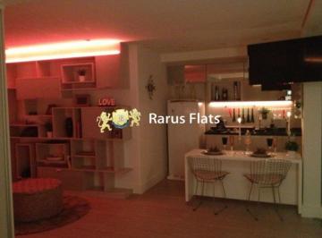 Apartamento · 45m² · 1 Quarto · 1 Vaga · Rarus Flats - Flat para venda no Brooklin - Edifício Code Berrini