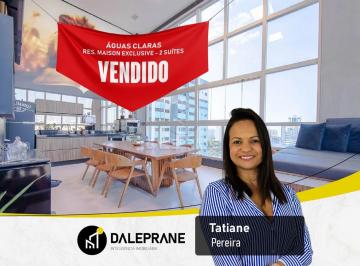 Apartamento de 2 quartos, Águas Claras · Maison Exclusive SEMI MOBILIADO andar alto 144m2