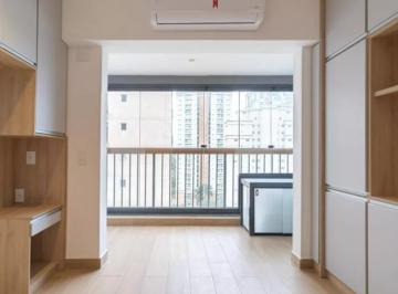 Foto 01 · Apartamento à venda no Brooklin Paulista, São Paulo-SP: 1 quarto, 1 banheiro e 25m² de área. Aprovei