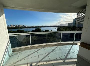 Apartamento de 3 quartos, Rio de Janeiro · Península/ Barra da Tijuca - Apartamento - 3 suítes - Vista livre p/ Lagoa.