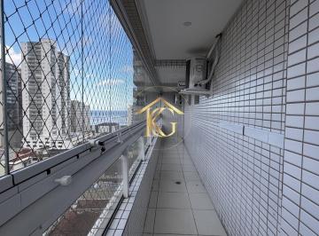 Apartamento · 77m² · 2 Quartos · 1 Vaga · Apartamento A Venda 2 Quartos 1 Suíte Sacada Gourmet Vista Mar Tupi Praia Grande