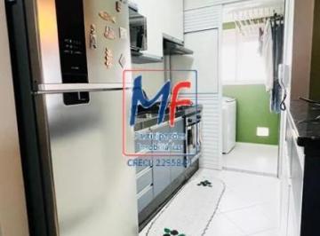 Apartamento · 61m² · 3 Quartos · Excelente apto na Vila Curuçá, em Santo André/SP, com 61 m² a.u., 3 dormitórios (1 suíte), sala, coz
