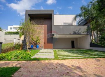 Casa · 399m² · 4 Quartos · 4 Vagas · Casa nova e de acabamento impecável  à venda no Residencial Gênesis 1, Alphaville.
