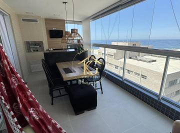 Apartamento · 143m² · 3 Quartos · 2 Vagas · Apartamento Mobiliado de 3 Quartos, 3 Suítes e 2 Vagas Aviação - Praia Grande