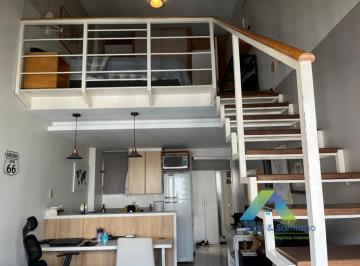 Apartamento · 38m² · 1 Quarto · 1 Vaga · Condomínio Villaggio II - Apartamento duplex todo mobiliado em localização privilegiada na área nobr