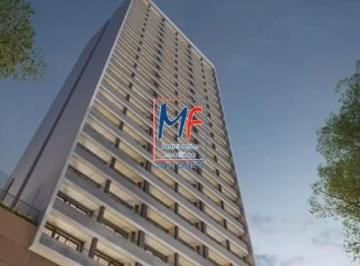 Apartamento · 24m² · 1 Quarto · Apto studio a venda Brooklin, 24 m² a.u., um quarto, sala, cozinha, varanda, lazer. Prox.Av. Jorn.