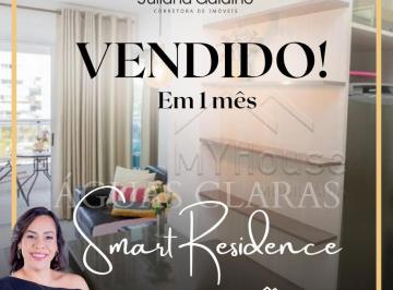 Apartamento de 1 quarto, Águas Claras · SMART RESIDENCE RESIDENCE - EXCLUSVO - AV. SIBIPURUNA - 1 QUARTO - 40m2 - 1 VAGA 