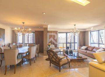 Apartamento · 203m² · 3 Quartos · 4 Vagas · Apartamento Mobiliado em Andar Alto com 3 Suítes e 203m2 para alugar - Água Verde, Curitiba