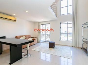 Apartamento · 84m² · 1 Quarto · 1 Vaga · Apartamento duplex com 1 vaga para aluguel no Batel em Curitiba
