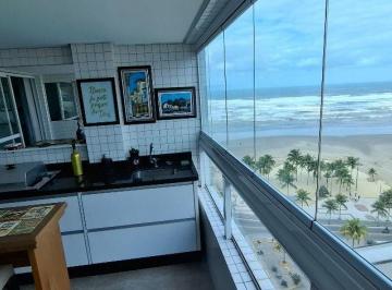 c45067db518e759a50be8cf7bef51e82ea50da33 · Apartamento com 3 dormitórios à venda, 140 m² por R$ 1.650.000,00 - Vila Guilhermina - Praia Grande/