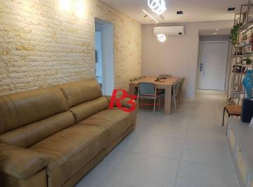 4c4353b83d193d73bbfdef108655a1c566a1a7f4 · Apartamento à venda, 132 m² por R$ 2.100.000,00 - Pompéia - Santos/SP