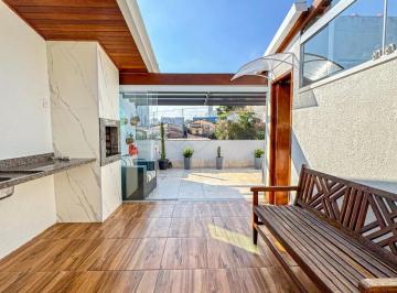 Apartamento · 83m² · 2 Quartos · 1 Vaga · Cobertura com área gourmet à venda com 83m², 2 quartos e 1 vaga - Jardim Jamaica/SP