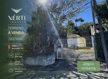5967c44d168f8058896c8e5fbc669fcdcce21b0b · Terreno à venda, 818 m² à poucos passos da VIla Germânica- Velha - Blumenau/SC