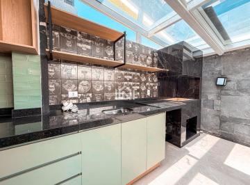 casa a venda no condominio buona vitta - cozinha com area gourmet · Casa à venda - na Chácara Ondas Verdes
