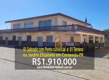 dfdfbbe526dc14186f9c76984c244ea56711ca46 · 01 Sobrado com Ponto Comercial e 01 Terreno no Jardim Elizabete em Contenda-PR - A venda por R$1.91