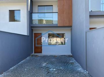 Casa · 92m² · 2 Quartos · 2 Vagas · Geminado com 2 Suítes no Saguaçu, Joinville/SC