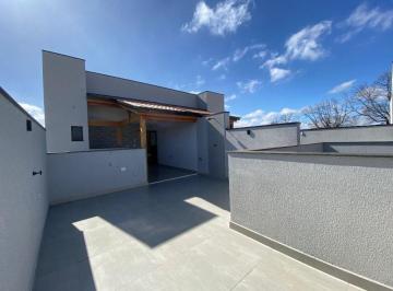 f6e3accec1325b4d8566af7b229d537d800429e7 · Cobertura Duplex Nova 80m², com 2 quartos, quintal com área gourmet, á venda no Jardim das Maravilha