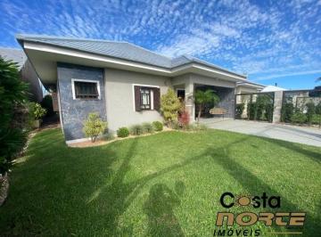 Casa · 125m² · 3 Quartos · 1 Vaga · Casa Alto Padrão em Nova Tramandaí com Piscina