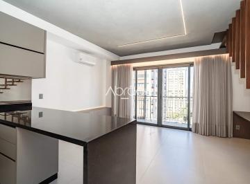 Apartamento · 72m² · 1 Quarto · 1 Vaga · Apartamento duplex mobiliado de 71 m² para alugar no Bigorrilho – Open Soho - 1 vaga de garagem | Re