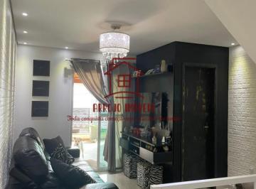 Casa · 70m² · 3 Quartos · 2 Vagas · Sobrado em Jardim Santo Antônio, Santo André/SP de 70m² 3 quartos à venda por R$ 638.000,00