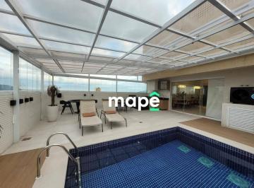 137cc76aeb3e414b725b6a585e78e7fbfcecfa5d · Cobertura duplex com vista do mar à venda, 350 m² - Gonzaga - Santos/SP
