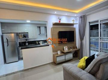 d6fa705c5cfb4e54fb0d28b591d7aa6a95cf8306 · Apartamento com 2 dormitórios à venda, 59 m² por R$ 420.000,00 - Vila Nova Bonsucesso - Guarulhos/SP