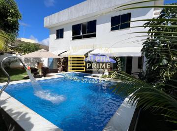 Casa de 4 quartos, Camaçari · Casa a venda em Alphaville Litoral Norte, 4 suites, aconchegante.