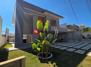 Foto 01 · Casa de luxo em Condomínio Golden Class: 3 quartos, 3 suítes, 2 salas, 4 banheiros, 4 vagas, 220m² -
