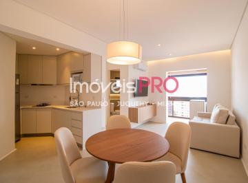 Apartamento · 42m² · 1 Quarto · 1 Vaga · Apartamento para locação na Vila Nova Conceição - 42m² | Andar alto | Completo e com serviços!