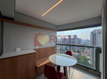 Apartamento · 32m² · 1 Quarto · 1 Vaga · 32m² 1 suíte 1 vaga eletros, tv, ar-condicionado, totalmente mobiliado e decorado! Air Brooklin to