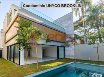 Casa · 868m² · 5 Quartos · 5 Vagas · Casa de Luxo à Venda no Brooklin: Condomínio Exclusivo com 868 m², 5 Suítes e Piscina Privativa