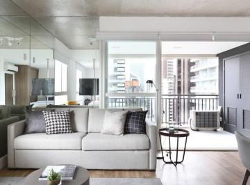 Apartamento · 63m² · 1 Quarto · 1 Vaga · Apartamento para alugar, 63 m² por R$ 6.520,00/mês - Brooklin - São Paulo/SP