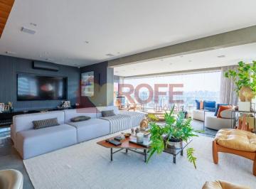 Apartamento · 225m² · 3 Quartos · 4 Vagas · Apartamento Alto Padrão no Brooklin | 225 m² | 3 Suítes | 4 Vagas | Andar Alto