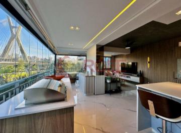 Apartamento · 82m² · 1 Quarto · 1 Vaga · Apartamento mobiliado, 82m², à venda no Geo Berrini, Rua Jean Peltier, 311, Brooklin, São Paulo/SP
