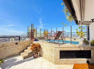 Apartamento · 220m² · 3 Quartos · 4 Vagas · Cobertura c/ Elevadores nos 2 pisos, 220m2, 3 Dorms, 4 vgs, Piscina, Ofurô, Churrasq., na V. Mascote