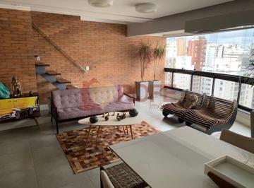 Apartamento · 210m² · 3 Quartos · 3 Vagas · Cobertura com 3 dormitórios à venda, 210 m² por R$ 4.000.000,00 - Vila Olímpia - São Paulo/SP