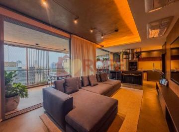 Apartamento · 167m² · 4 Quartos · 3 Vagas · Apartamento Mobiliado à Venda no Brooklin ? 167 m² | 4 Dormitórios | 3 Suítes | 3 Vagas | Porteira F