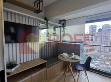 Apartamento · 28m² · 1 Quarto · 1 Vaga · Studio com 1 dormitório para alugar, 28 m² por R$ 4.112,59/mês - Brooklin - São Paulo/SP