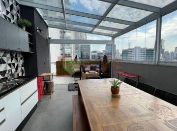 Apartamento · 119m² · 2 Quartos · 2 Vagas · Cobertura duplex de 119 m² com 2 dormitórios sendo 1 suíte à venda em Pinheiros.