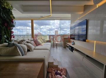 Apartamento · 140m² · 2 Quartos · 3 Vagas · Cobertura com 2 dormitórios à venda, 140m² jacuzzi churrasqueira tudo novo ap de cinema