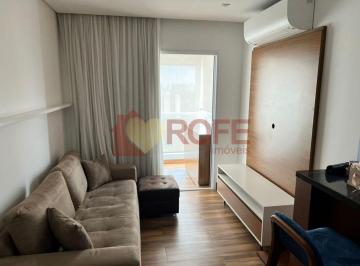 Apartamento · 64m² · 2 Quartos · 2 Vagas · Apartamento Semi mobiliado, andar alto, 2 dormitórios 1 suíte, 2 vagas.
