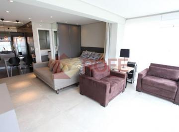 Apartamento · 44m² · 1 Quarto · 1 Vaga · Mobiliado e decorado andar super alto vista livre ponte estaiada quadra de tenis
