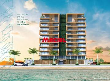 Apartamento · 118m² · 3 Quartos · 1 Vaga · Frente para o mar! Ed Safira (Indaiá - Caraguatatuba) - 3 ou 4 quartos / varanda gourmet