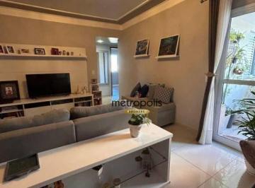 Sala · Apartamento à venda, 88 m² por R$ 689.000,00 - Vila Valparaíso - Santo André/SP