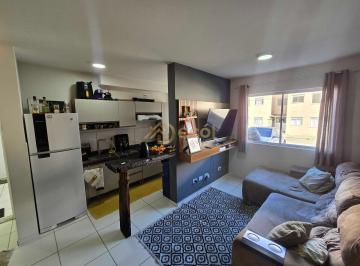 Apartamento · 46m² · 2 Quartos · 1 Vaga · Lindo apartamento semi mobiliado em Campo Largo/PR - Santa Terezinha - Residencial PARQUE ARVOREDO -