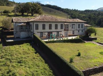 Rural · 155m² · Fantástica fazenda de 155 ha com linda sede histórica na reg de Barbacena