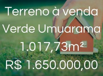 Terreno · 1017m² · Terreno à venda, Bairro Verde Umuaramaa - Uberlândia/MG